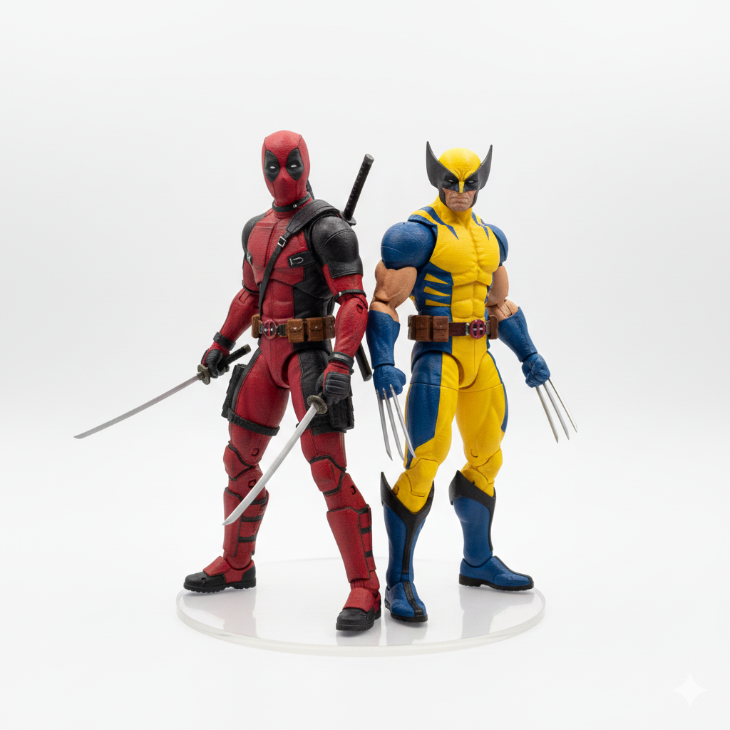 Deadpool and Wolferine Action figure