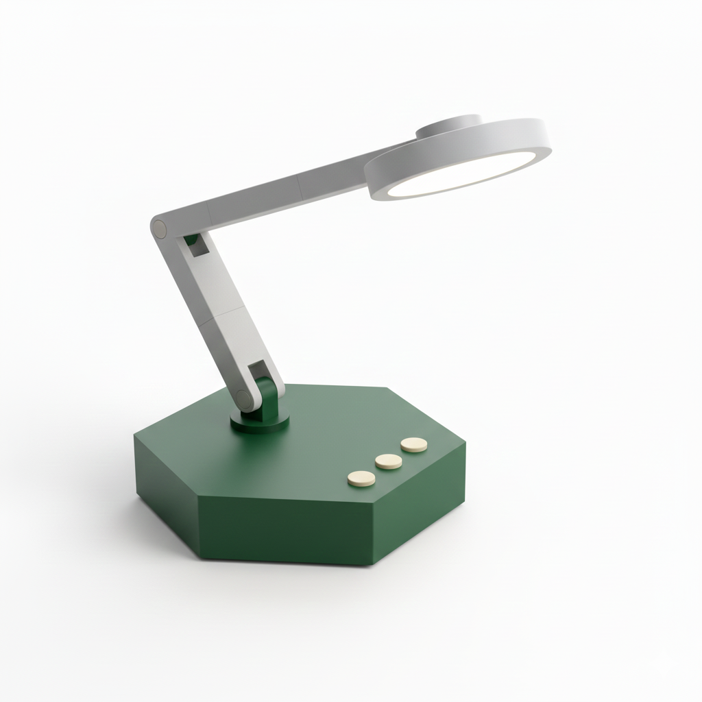 Low Poly Style Reading Light